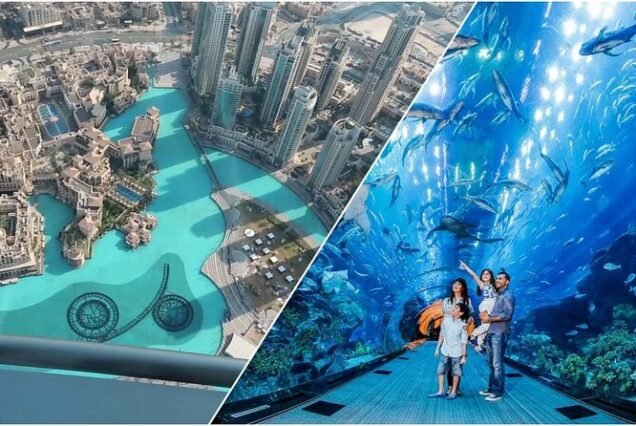 At The Top + Dubai Aquarium