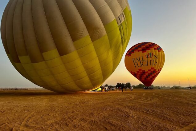 Exotic Sunrise With Balloon Flights